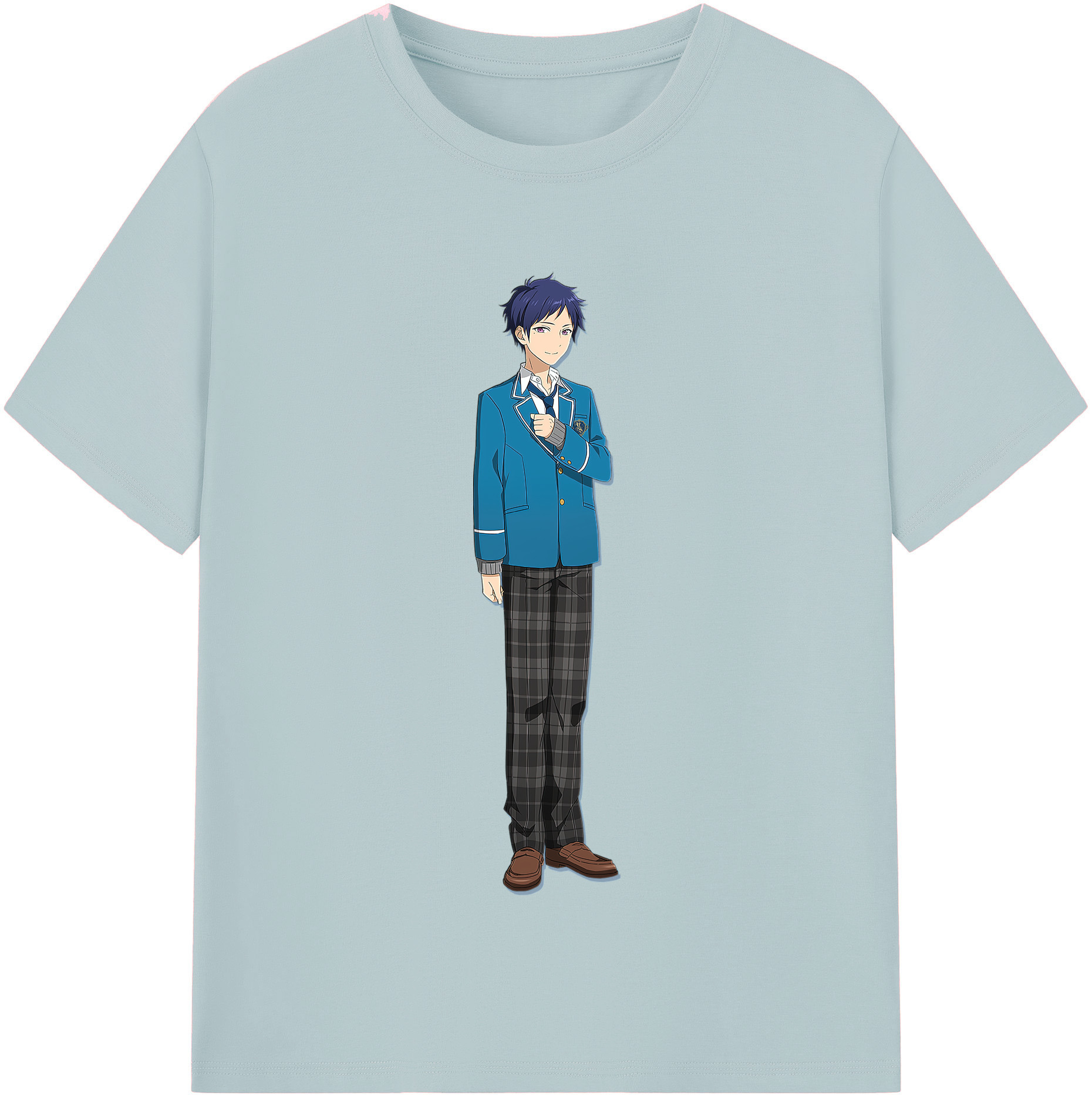 （画像用） あんさんぶるスターズ! Ensemble Stars 綿100％半袖Tシャツ（フロントプリント）